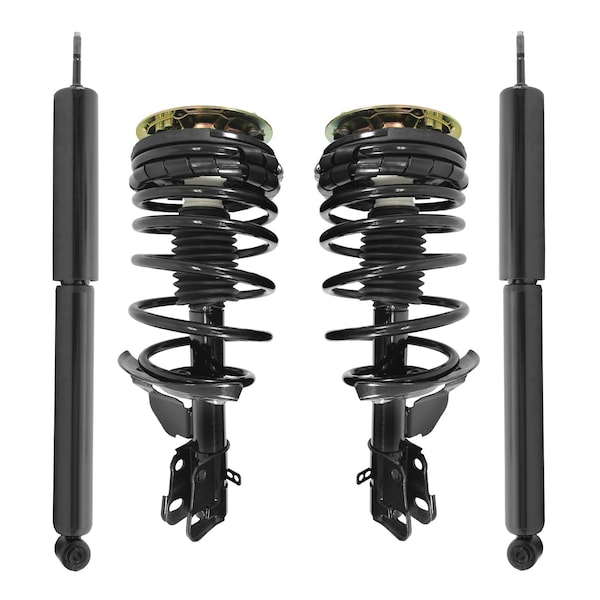 Unity 4-11250-251150-001 Front and Rear Complete Strut Assembly Shock Kit 4-11250-251150-001 - main